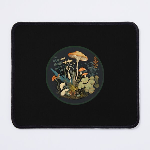 Item preview, Forage Mushrooms Badge designed and sold by borkanrohmadm.