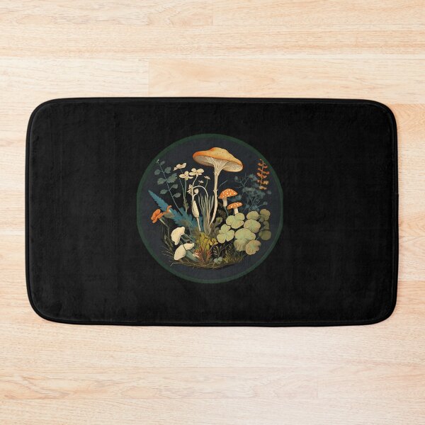 Item preview, Forage Mushrooms Badge designed and sold by borkanrohmadm.