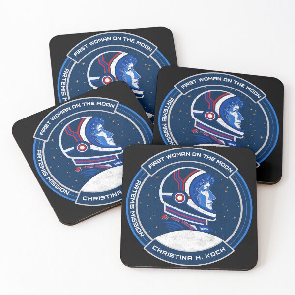 Item preview, Christina H. Koch: First Woman On The Moon (Artemis Mission) designed and sold by BGALAXY.