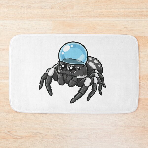 Item preview, Cute Jumping Spider with Water Droplet Hat designed and sold by Petzzz.