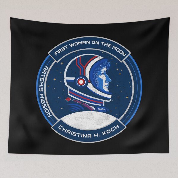 Item preview, Christina H. Koch: First Woman On The Moon (Artemis Mission) designed and sold by BGALAXY.