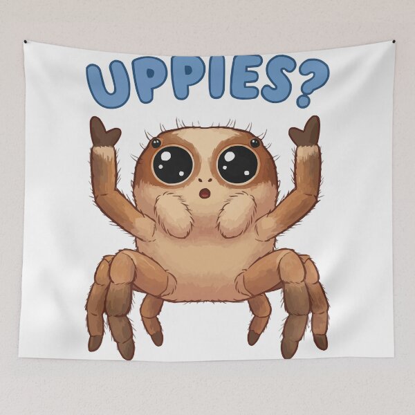 Item preview, Uppies? Cute Jumping Spider Asking for Hugs designed and sold by Petzzz.