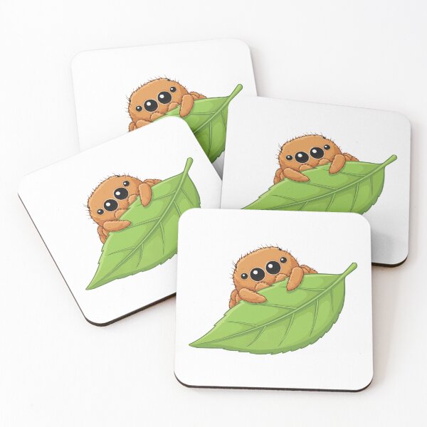 Item preview, Shy Spooder - Cute Hiding Jumping Spider designed and sold by Petzzz.