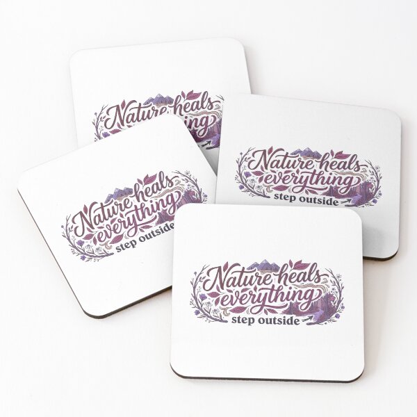 Item preview, Nature Heals Everything | Wilderness Calm Nature Inspired designed and sold by typoinspired.