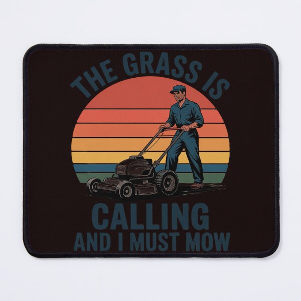 Item preview, Lawn Mowing Men Grass Calling Mower Garden Dad designed and sold by hettingerchaim.