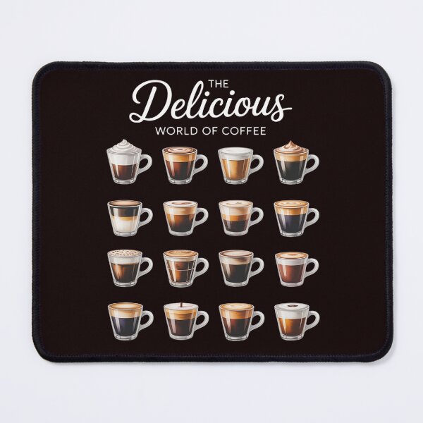 Item preview, The delicious world of coffee designed and sold by hettingerchaim.