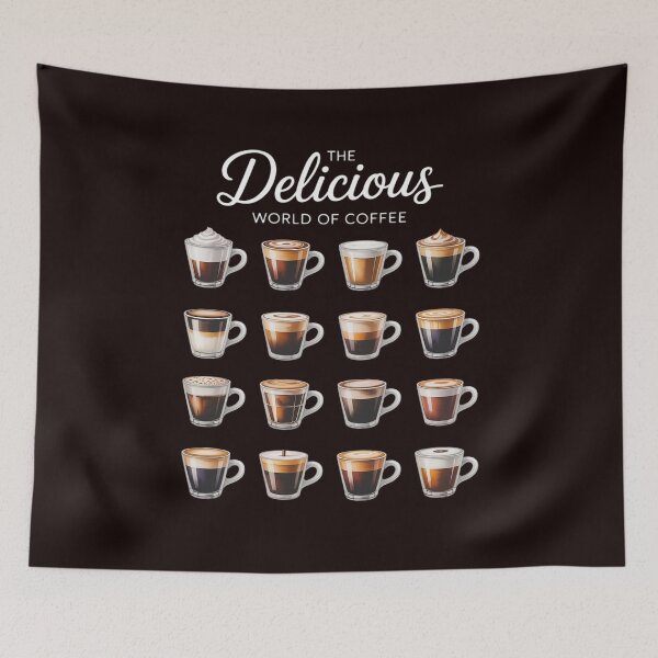 Item preview, The delicious world of coffee designed and sold by hettingerchaim.