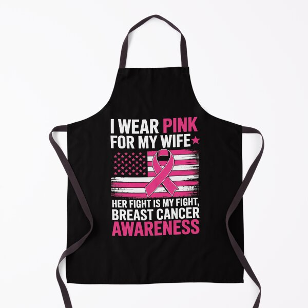 Item preview, I Wear Pink For My Wife Breast Cancer Husband American Flag designed and sold by demarioTTS.