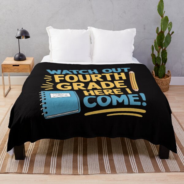 Item preview, Watch Out Fourth Grade Here I Come School Supplies designed and sold by demarioTTS.