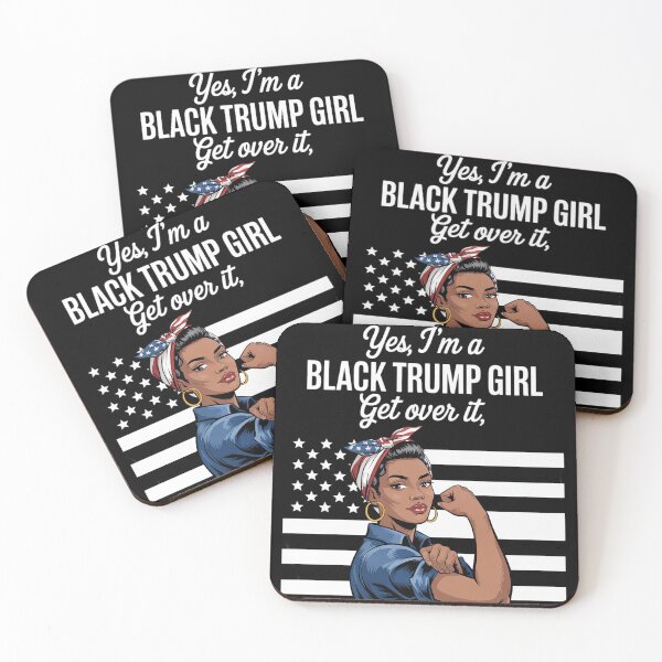 Item preview, Yes, I'm a Black Trump Girl African American for Trump designed and sold by CombatTask.