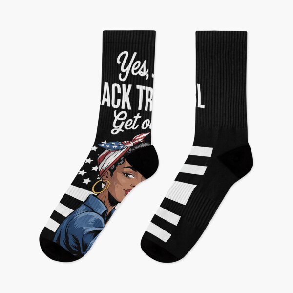 Item preview, Yes, I'm a Black Trump Girl African American for Trump designed and sold by CombatTask.