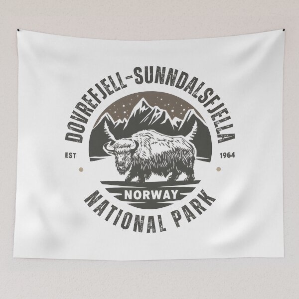 Item preview, Dovrefjell–Sunndalsfjella National Park - Norway  designed and sold by GoodOldVintage.