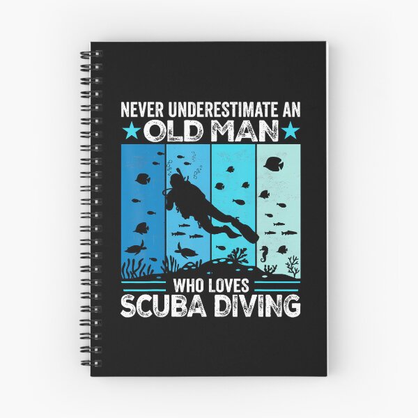 Item preview, Never Underestimate An Old Man Who Loves Scuba Diving designed and sold by donadonvgran.