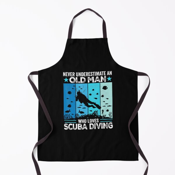 Item preview, Never Underestimate An Old Man Who Loves Scuba Diving designed and sold by donadonvgran.