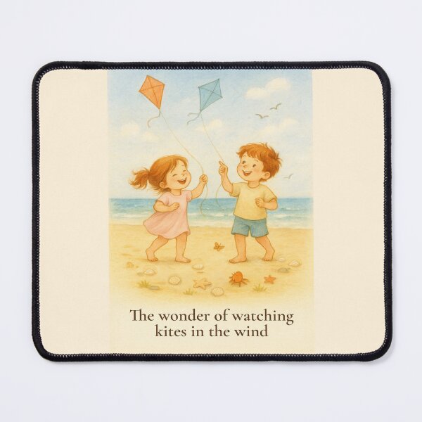 Item preview, The Wonder of Watching Kites in the Wind designed and sold by FunscapeHQ.