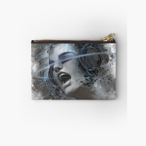Item preview, Dispersing Reality surreal art with music and headphones designed and sold by Fantasy-art-z.