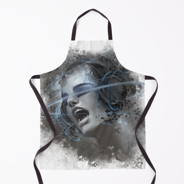 Item preview, Dispersing Reality surreal art with music and headphones designed and sold by Fantasy-art-z.