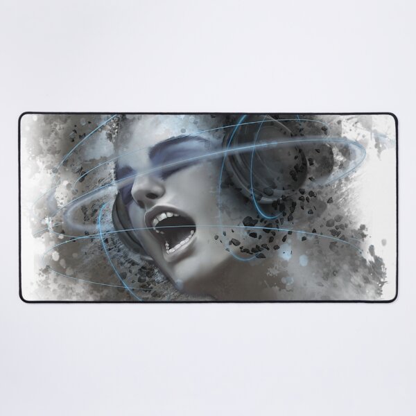 Item preview, Dispersing Reality surreal art with music and headphones designed and sold by Fantasy-art-z.