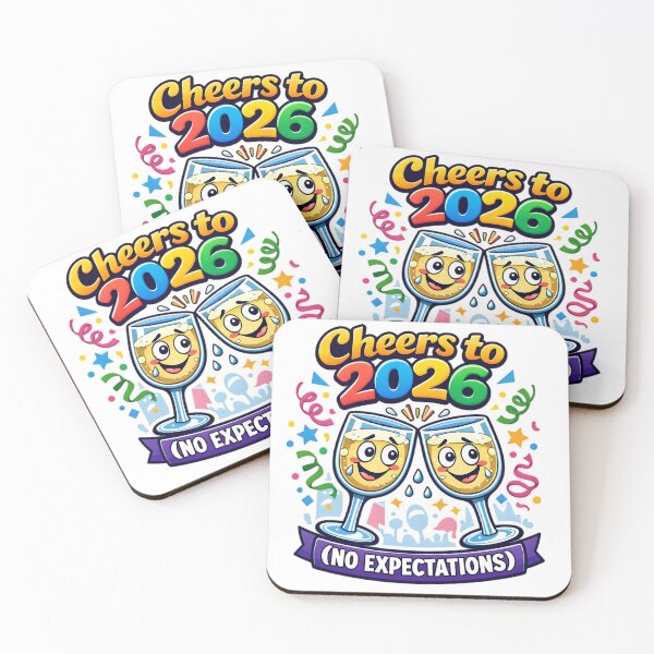 Item preview, Cheers to 2026 (No Expectations) designed and sold by gavinroyal.