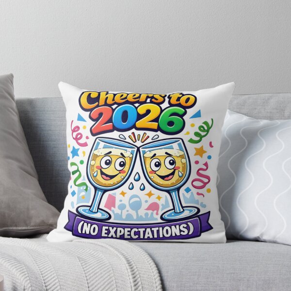 Item preview, Cheers to 2026 (No Expectations) designed and sold by gavinroyal.