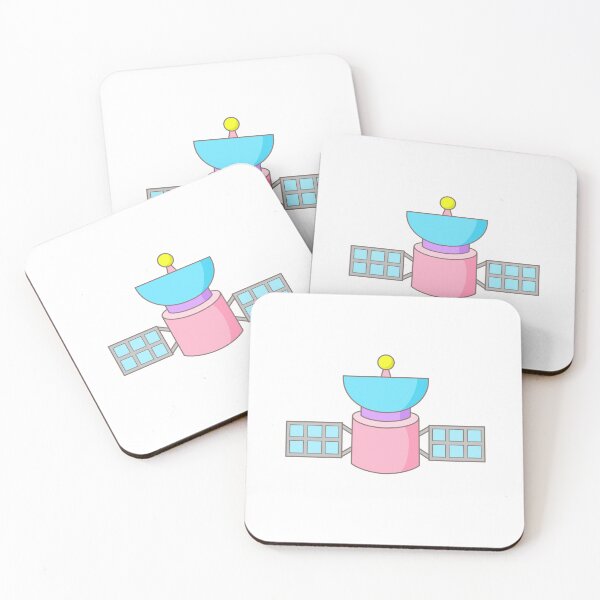 Item preview, Colorful cute satellite in space designed and sold by nuchz.