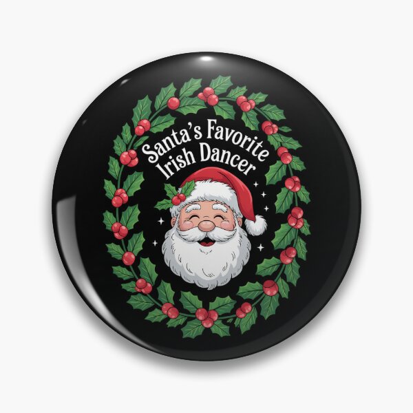 Item preview, Santa_s Favorite Irish Dancer Christmas designed and sold by comptorasunfia.
