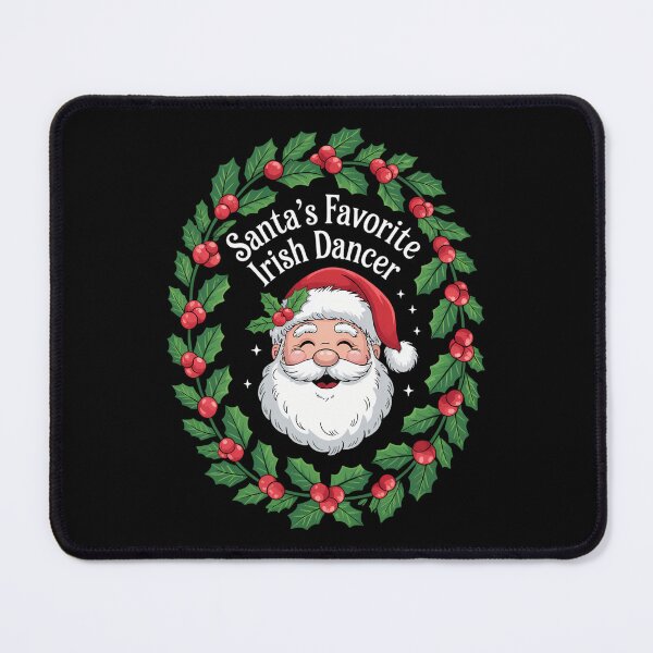 Item preview, Santa_s Favorite Irish Dancer Christmas designed and sold by comptorasunfia.