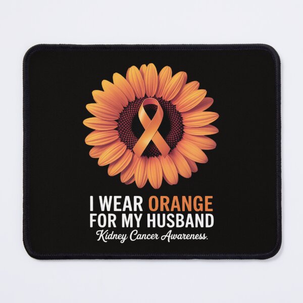 Item preview, I Wear Orange For My Husband Kidney Cancer Awareness designed and sold by ForestMmost.