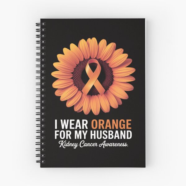 Item preview, I Wear Orange For My Husband Kidney Cancer Awareness designed and sold by ForestMmost.