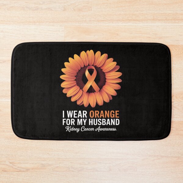 Item preview, I Wear Orange For My Husband Kidney Cancer Awareness designed and sold by ForestMmost.