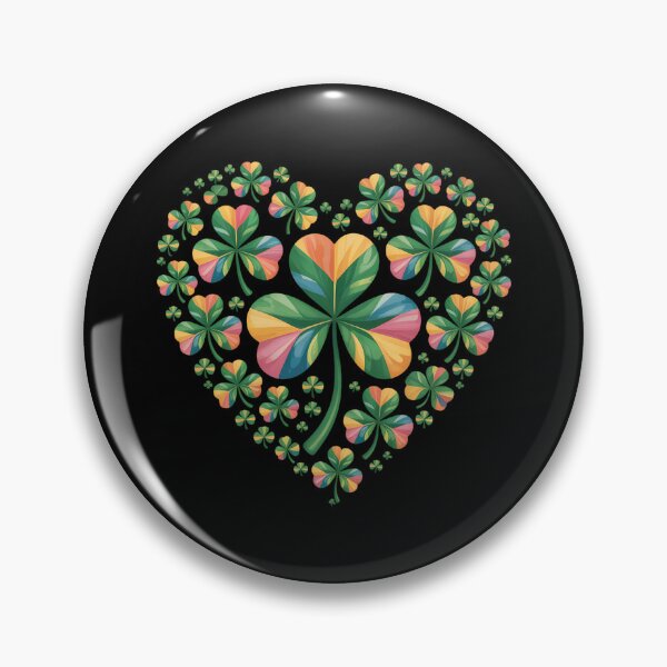 Item preview, Shamrock Irish Heart St Patricks Day designed and sold by comptorasunfia.