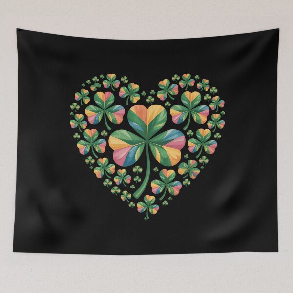 Item preview, Shamrock Irish Heart St Patricks Day designed and sold by comptorasunfia.