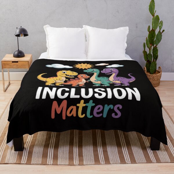 Item preview, T-Rex Dinosaur Inclusion Matters Special Education Teacher designed and sold by ForestMmost.
