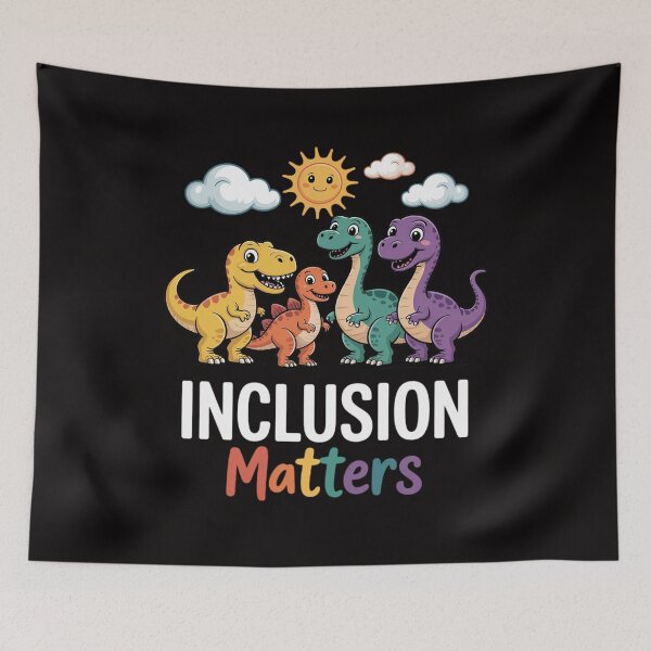 Item preview, T-Rex Dinosaur Inclusion Matters Special Education Teacher designed and sold by ForestMmost.