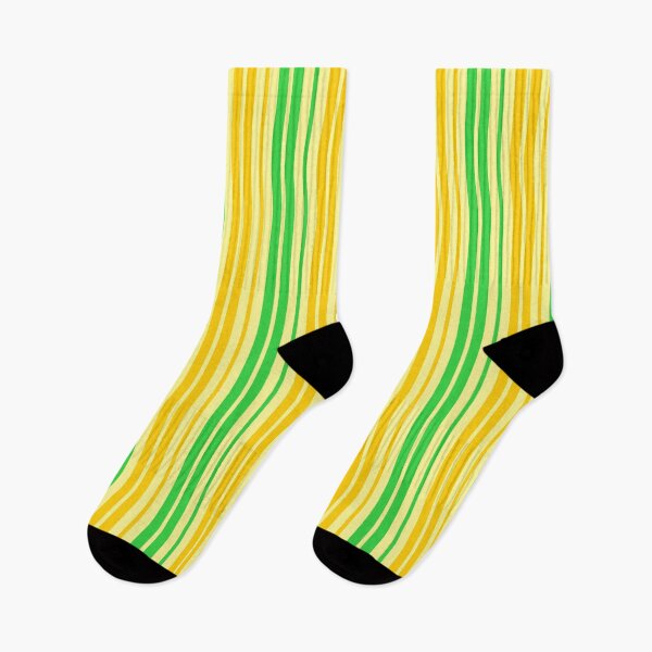Item preview, Yellow Green Stripes On Yellow Pattern Design  designed and sold by PatternTitan.