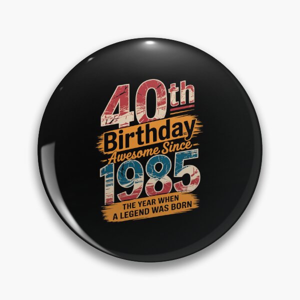 Item preview, 40 Year Old 1985 40th Birthday designed and sold by MythWoot.