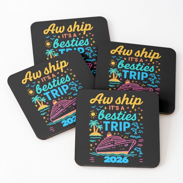 Item preview, Aw Ship It's A Besties Trip 2026 Besties Cruise Trip Vacation Best Friend Cruising designed and sold by jakaun.