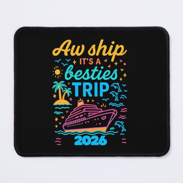 Item preview, Aw Ship It's A Besties Trip 2026 Besties Cruise Trip Vacation Best Friend Cruising designed and sold by jakaun.