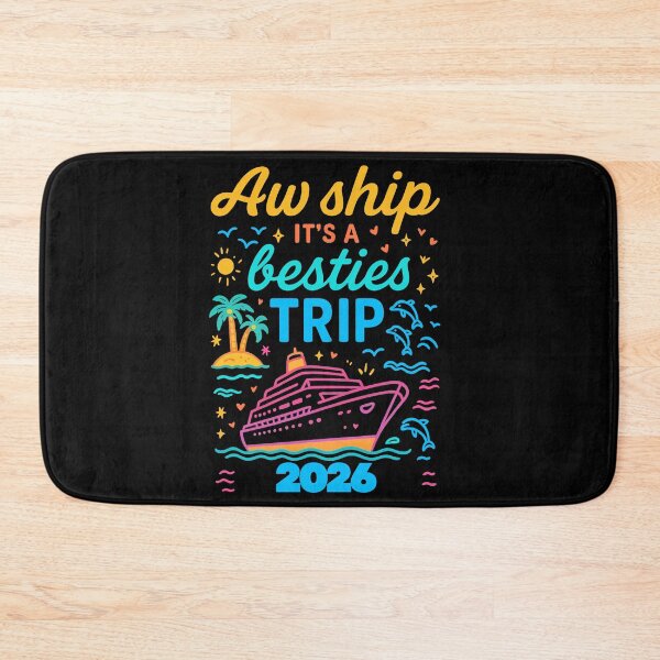 Item preview, Aw Ship It's A Besties Trip 2026 Besties Cruise Trip Vacation Best Friend Cruising designed and sold by jakaun.