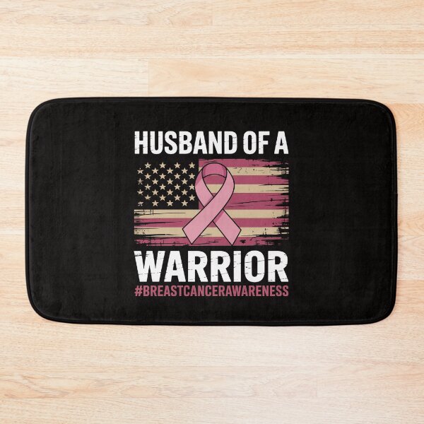 Item preview, Husband Of A Warrior Breast Cancer Awareness Support Husband designed and sold by portcrysral.