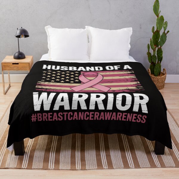 Item preview, Husband Of A Warrior Breast Cancer Awareness Support Husband designed and sold by portcrysral.