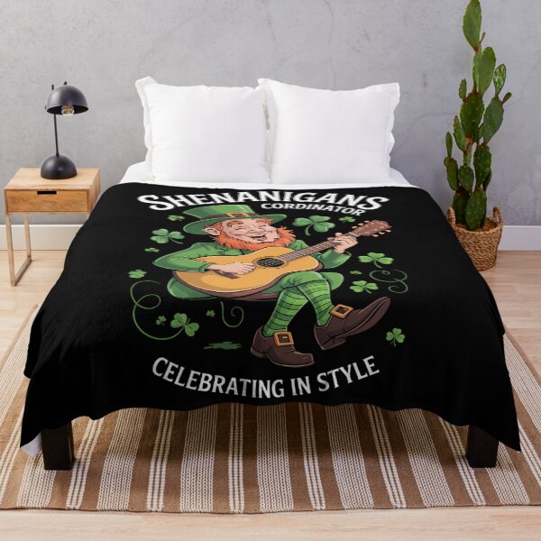 Item preview, Shenanigans St Patricks Day Leprechaun Guitar designed and sold by comptorasunfia.