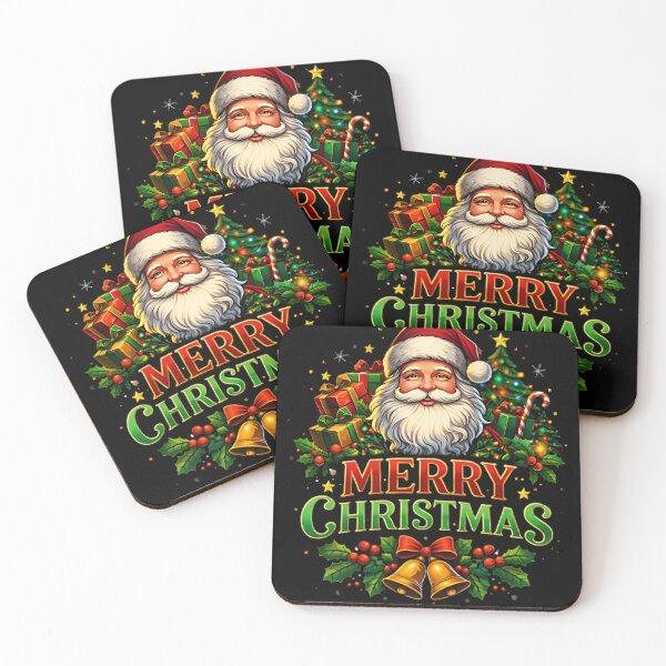 Item preview, Merry Christmas Festive Santa Glow – Holiday Celebration T-Shirt designed and sold by The-Daily-Drape.