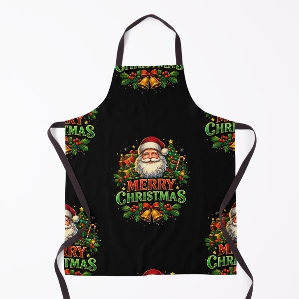 Item preview, Merry Christmas Festive Santa Glow – Holiday Celebration T-Shirt designed and sold by The-Daily-Drape.