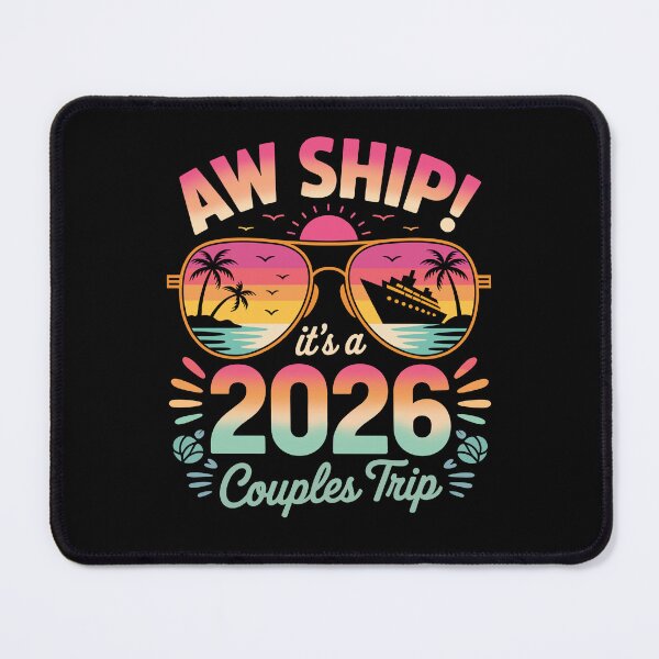 Item preview, Retro Aw Ship It's A 2026 Couples Matching Anniversary Cruise Vacation designed and sold by jakaun.
