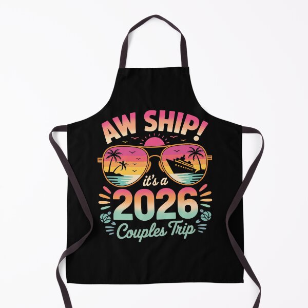 Item preview, Retro Aw Ship It's A 2026 Couples Matching Anniversary Cruise Vacation designed and sold by jakaun.