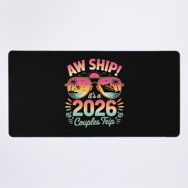 Item preview, Retro Aw Ship It's A 2026 Couples Matching Anniversary Cruise Vacation designed and sold by jakaun.