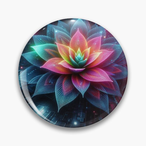 Item preview, cyber lotus flower designed and sold by Nov-ella.
