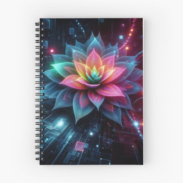 Item preview, cyber lotus flower designed and sold by Nov-ella.