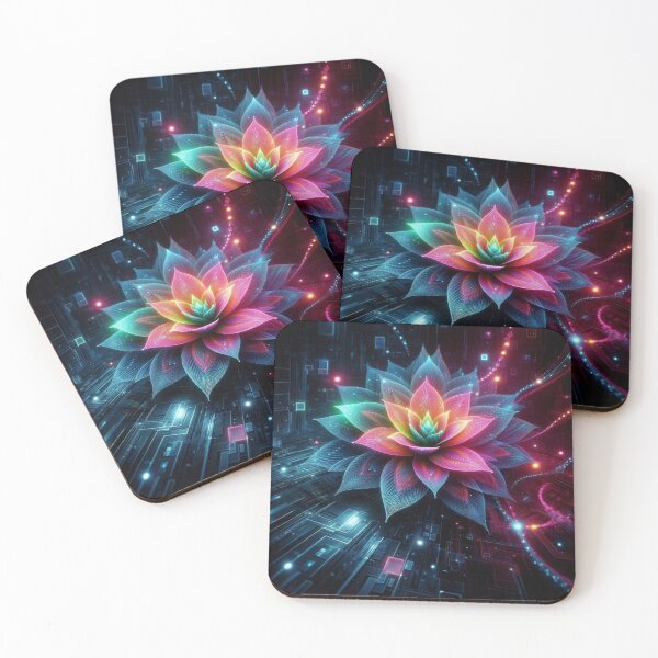 Item preview, cyber lotus flower designed and sold by Nov-ella.